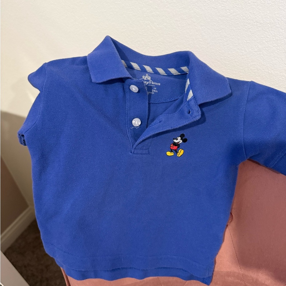 Disney Blue Kids Polo Shirt